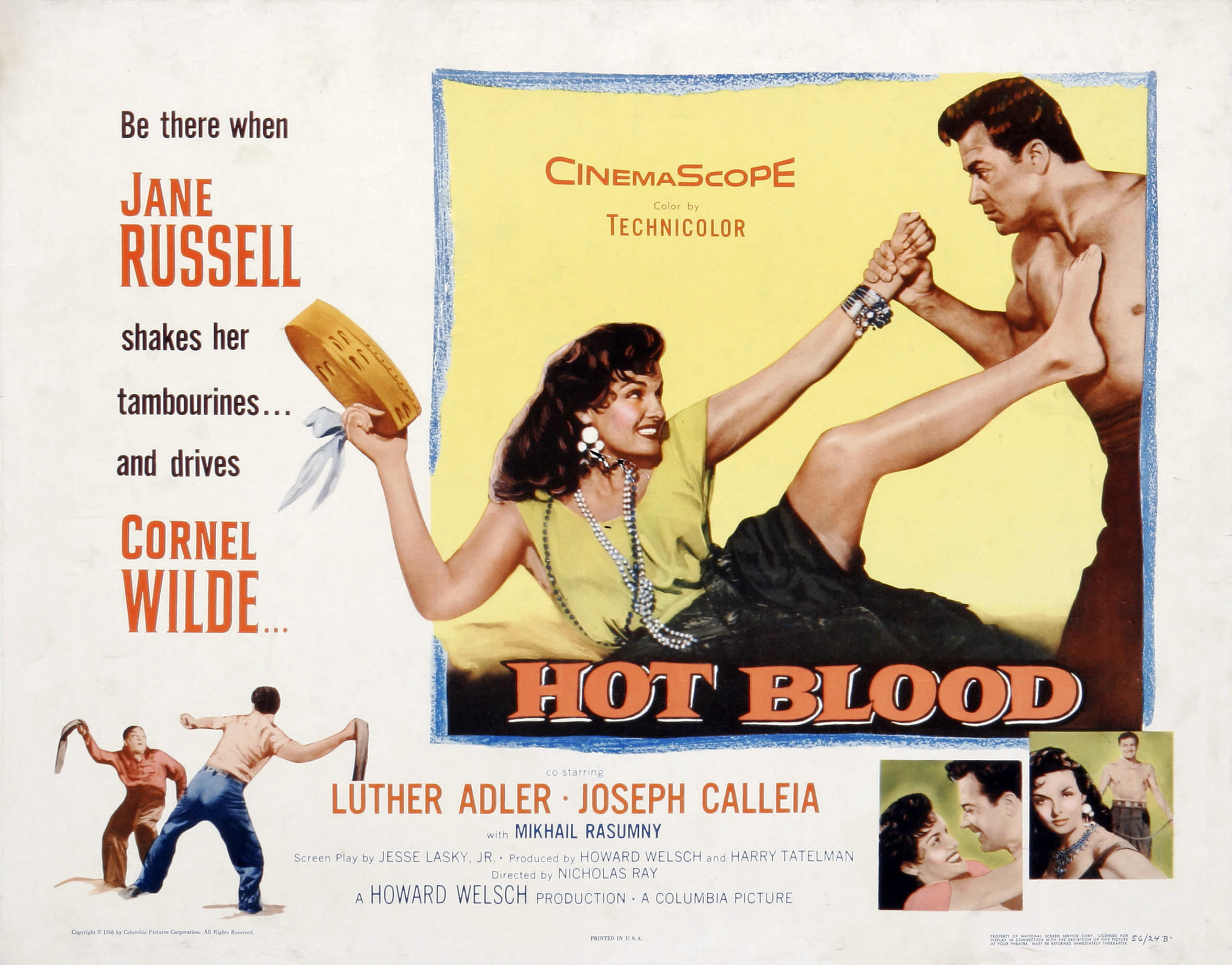 Poster - Hot Blood (1956)_02