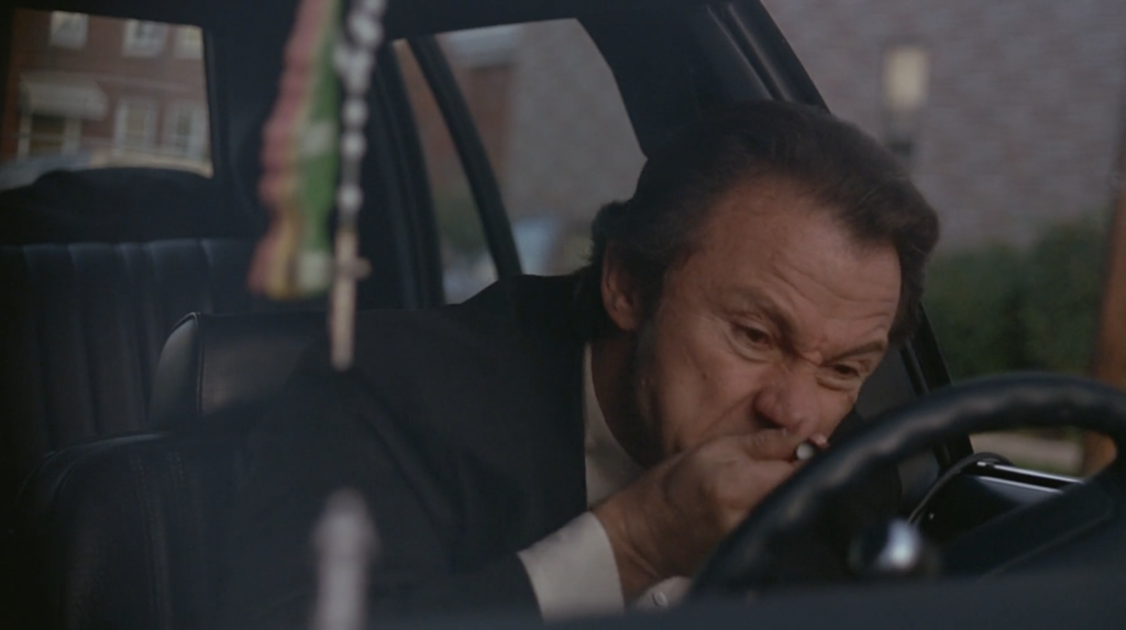 Harvey Keitel as the lieutenant